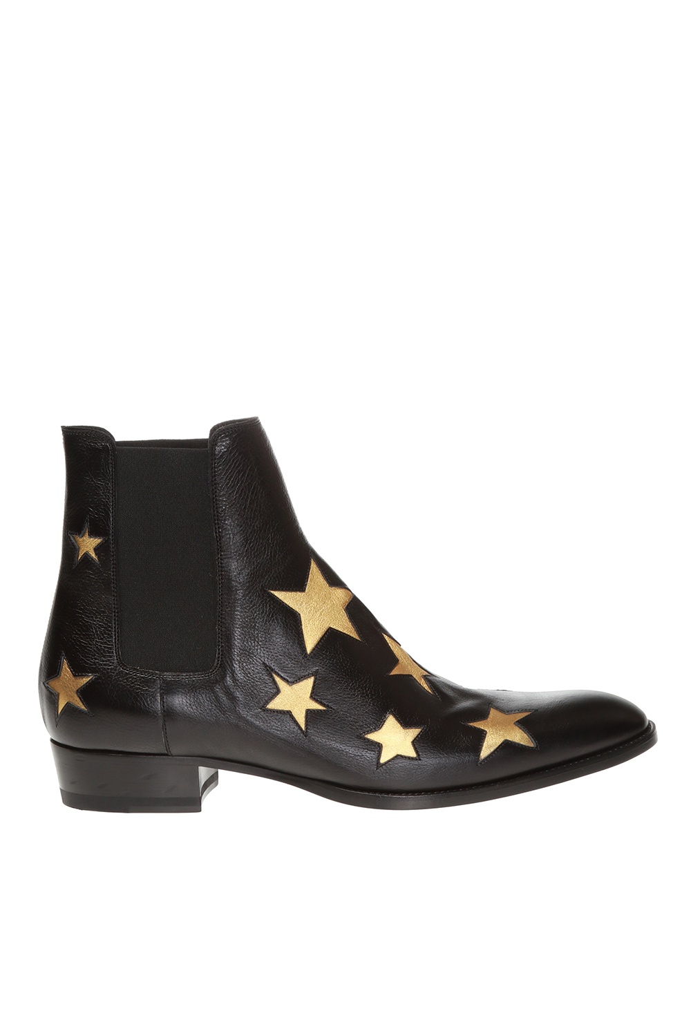 Black boots 2025 with gold stars